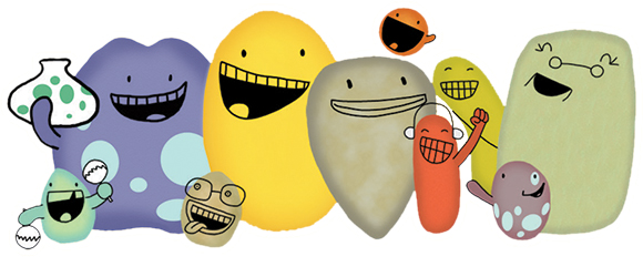 bunch of weird blobs