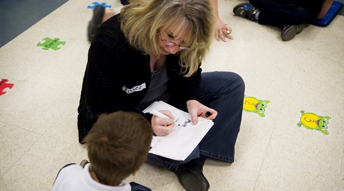 teaching teaching a student about spelling their name